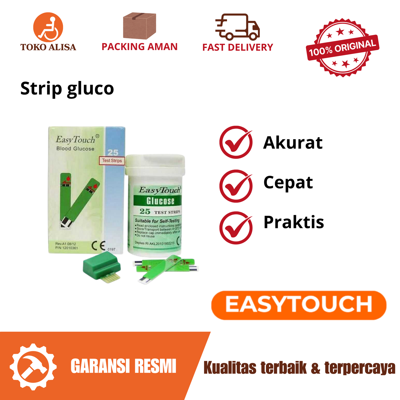 Strip gluco